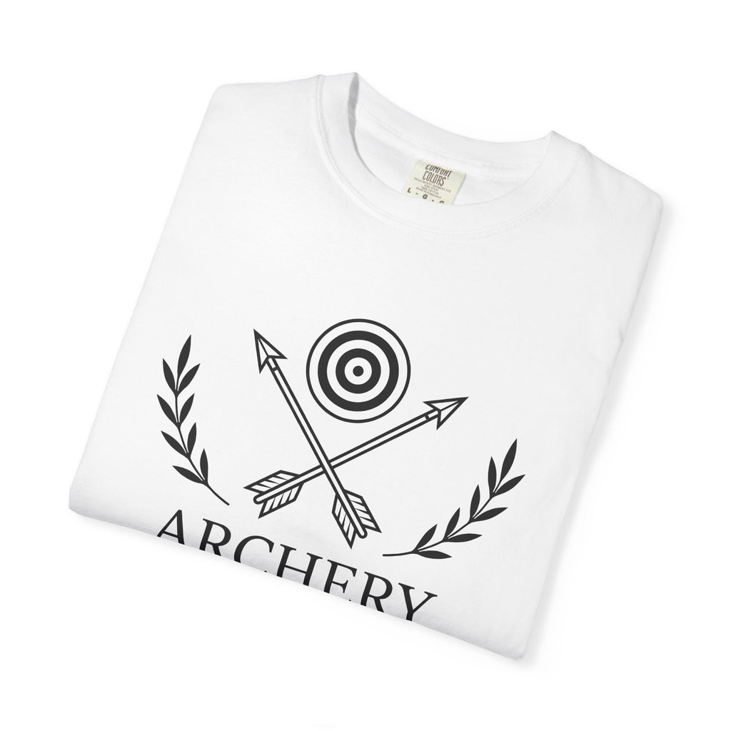 Bow Arrows Shirt Archery Group Gift Women Simple Tee Arrows T-Shirt Archer Enthusiast Minimalist Tshirt Team Graphic Retro Bullseye Tshirt