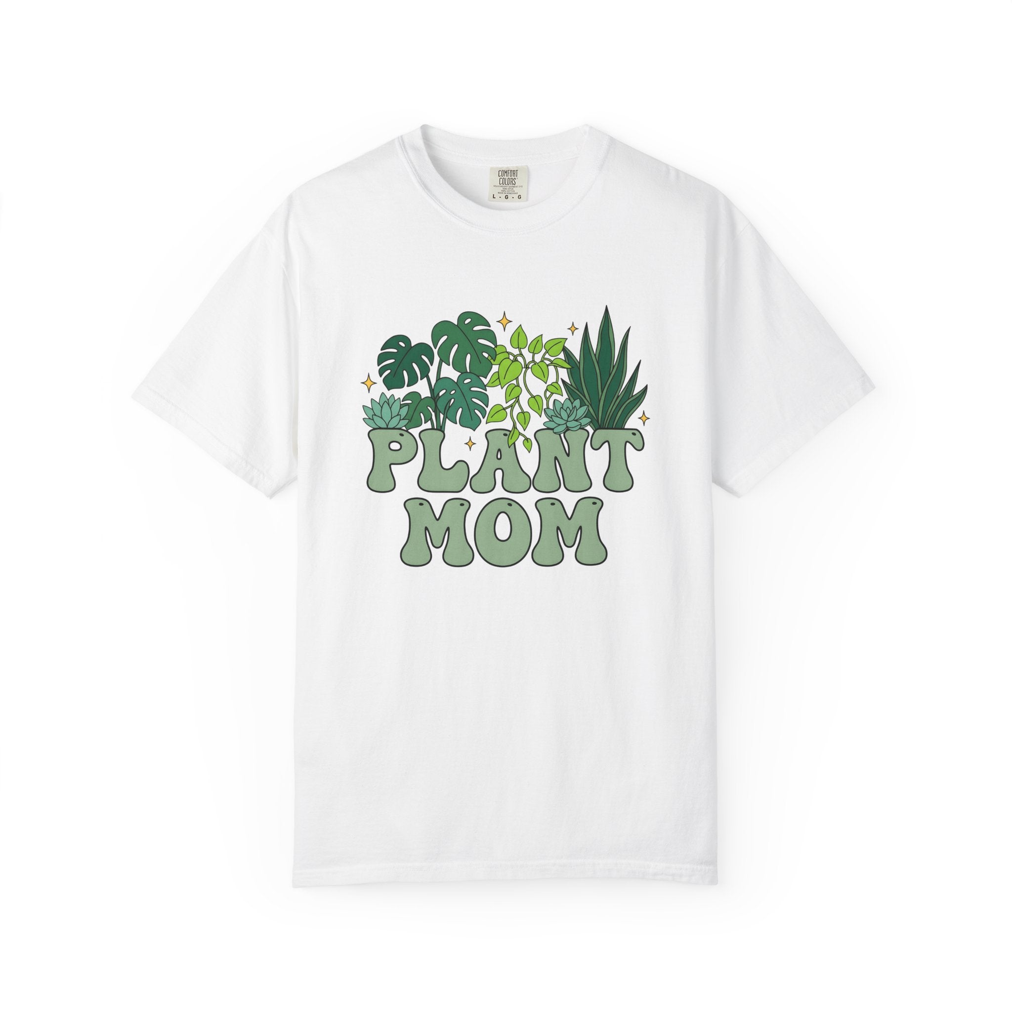Potted Plants Shirt Plant Mom Horticulture Gift Women Pop Art Tee Houseplants T-Shirt Gardener Enthusiast Pop Artistic Tshirt Gardening