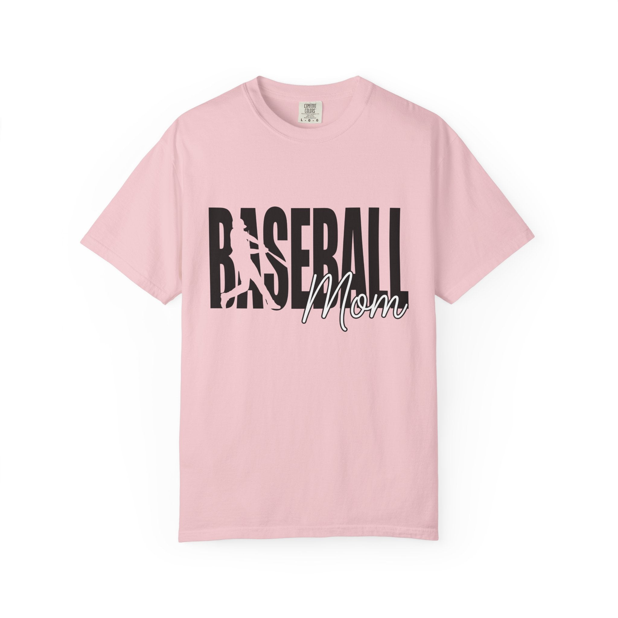 Baseball Player Shirt Baseball Mom Family Gift Women Bold Tee Ballplayer T-Shirt Mom Fan Baller Tshirt Clan Graphic Minimalist Script Tshirt