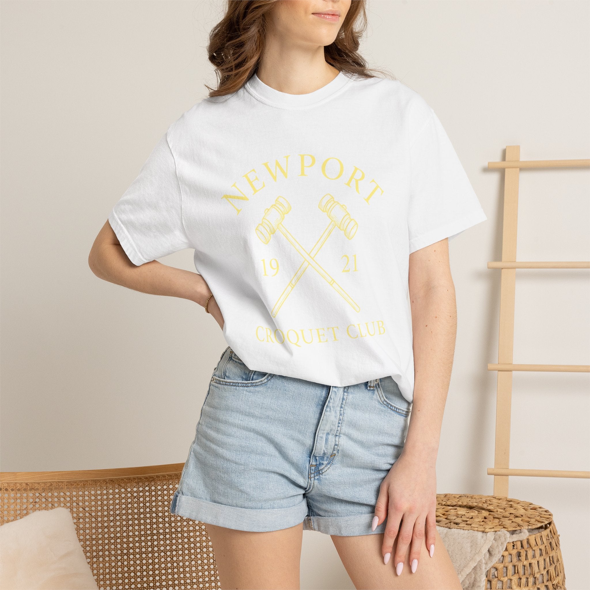 Croquet Clubs Shirt Sports Federation Gift Women Sketch Tee Mallets T-Shirt Athlete Fan Croquis Tshirt Confederation Graphic Line Art