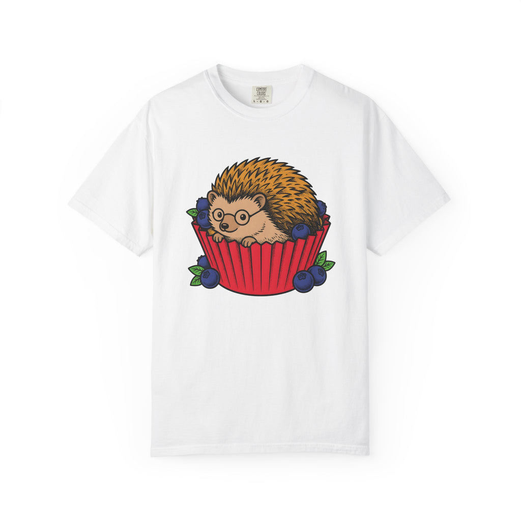 Spiny Cupcake Shirt Desserts Creatures Gift Women Sweet Tee Cupcake T-Shirt Pastry Fan Cute Tshirt Beast Graphic Doodle Fruit Tshirt