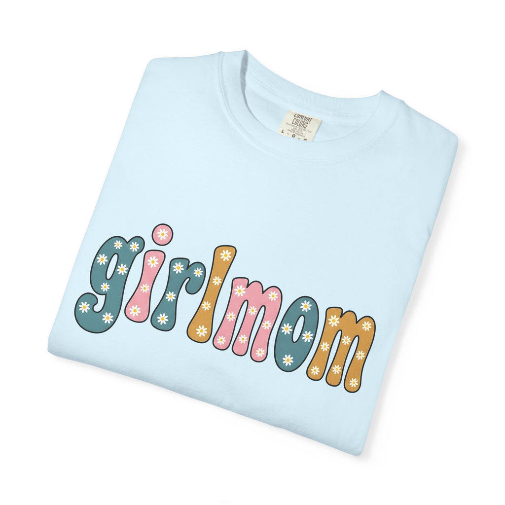Flower Lettering Shirt Mom Relatives Gift Women Whimsical Tee Typography T-Shirt Motherhood Fan Handlettered Tshirt Family Graphic Vintage