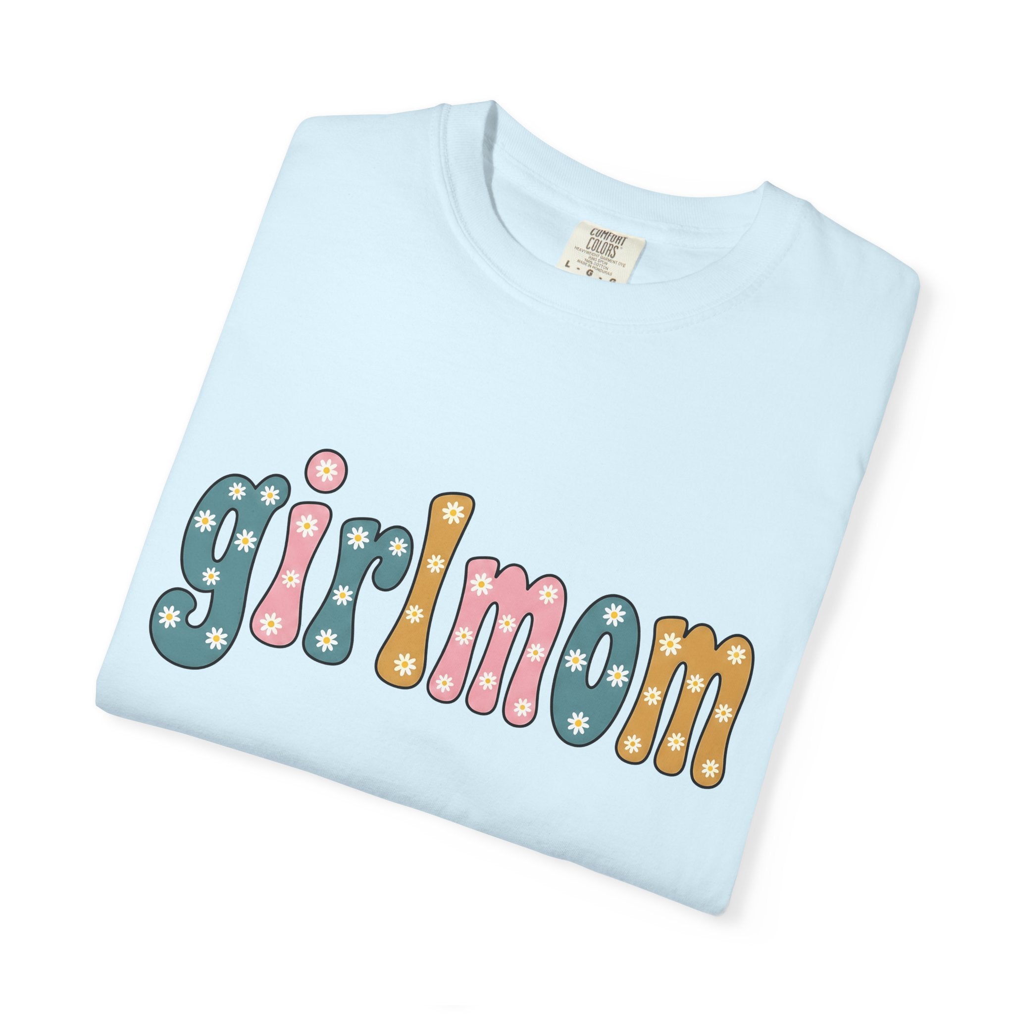 Flower Lettering Shirt Mom Relatives Gift Women Whimsical Tee Typography T-Shirt Motherhood Fan Handlettered Tshirt Family Graphic Vintage