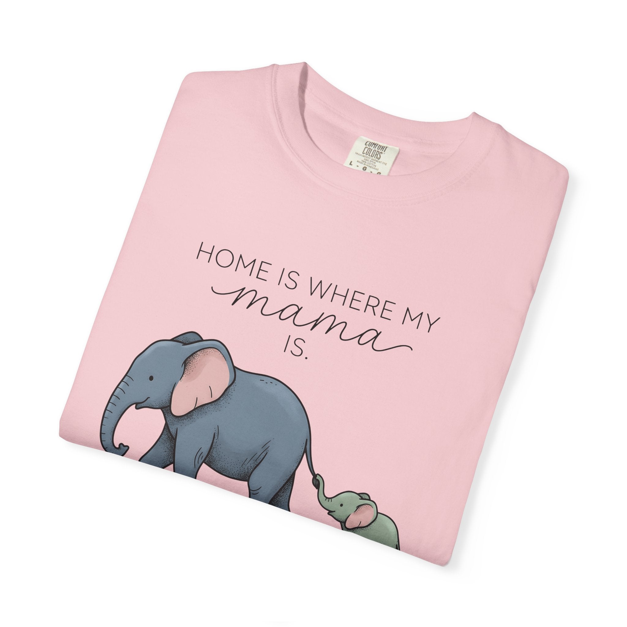 Elephant Herd Shirt Moms Wildlife Gift Women Adorable Tee Pachyderm T-Shirt Mother Fan Wildlife Conservation Graphic Tshirt Sketch Baby