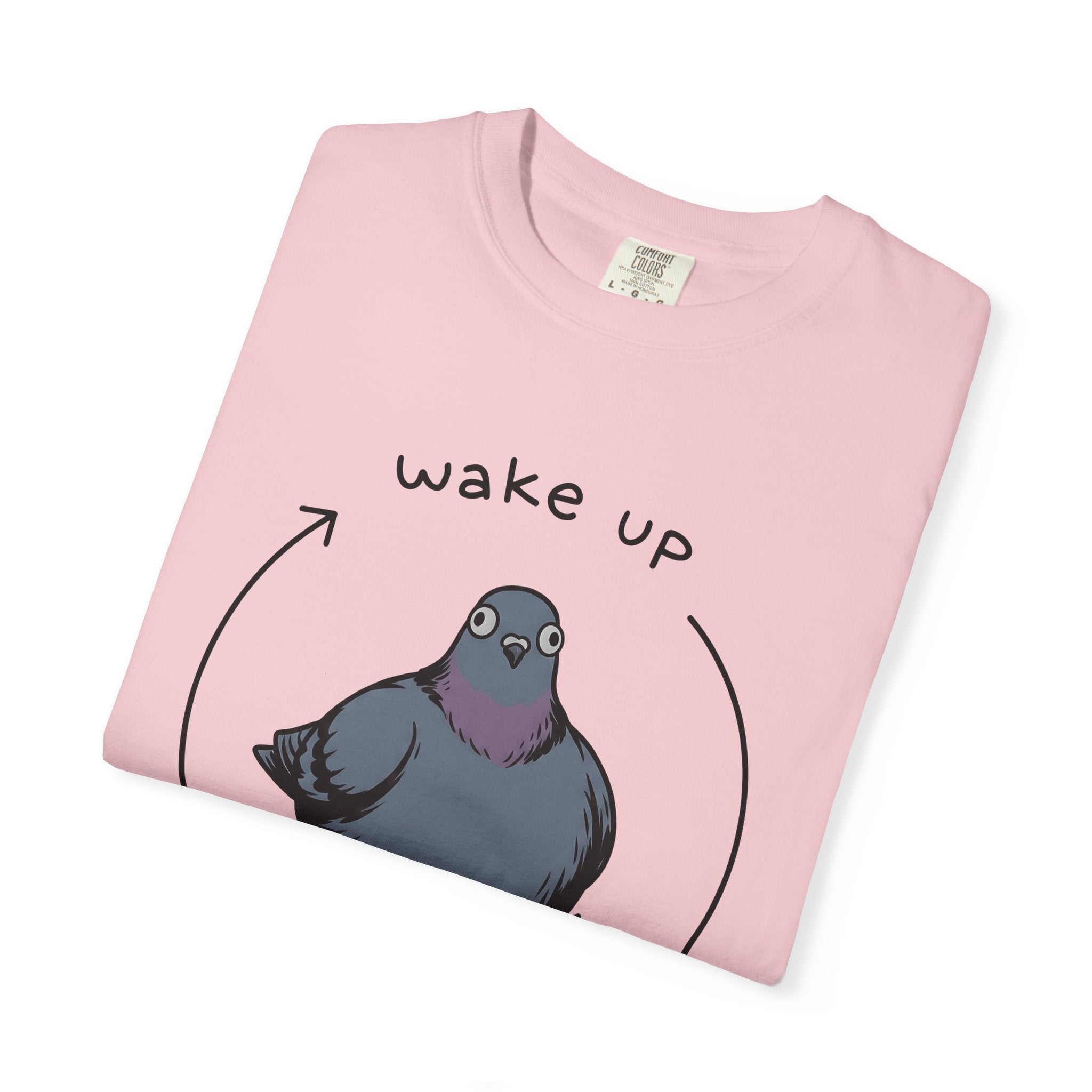 Bird Drawing Shirt Funny Creature Gift Women Animated Tee Bird T-Shirt Comedy Fan Cartoon Tshirt Beast Graphic Scribble Pointers Tshirt