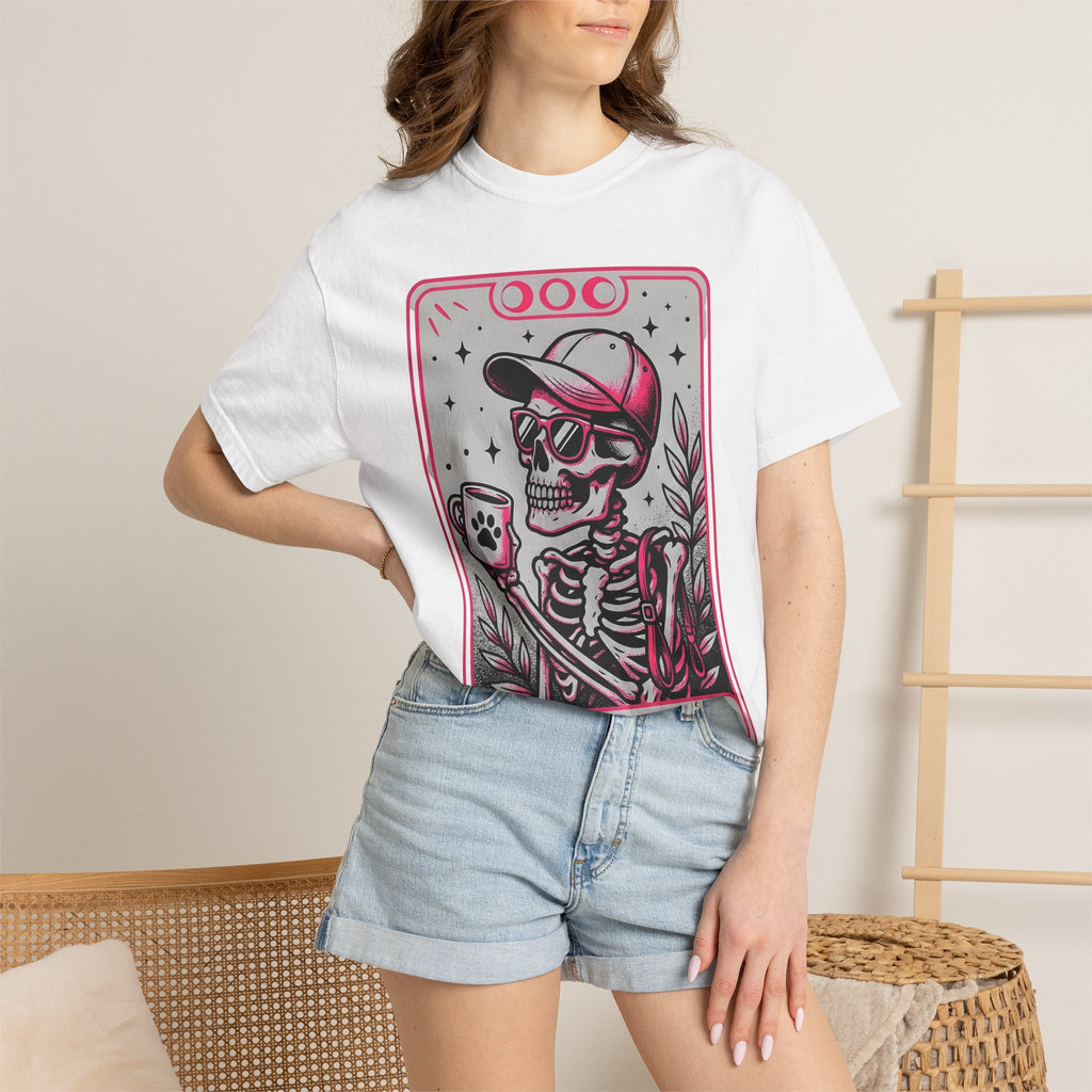 Bony Dog Mom Shirt Dog Mom Halloween Party Gift Women Neo Traditional Tattoo Tee Dog Mom T-Shirt Dog Mom Fan Traditional Tshirt Halloween