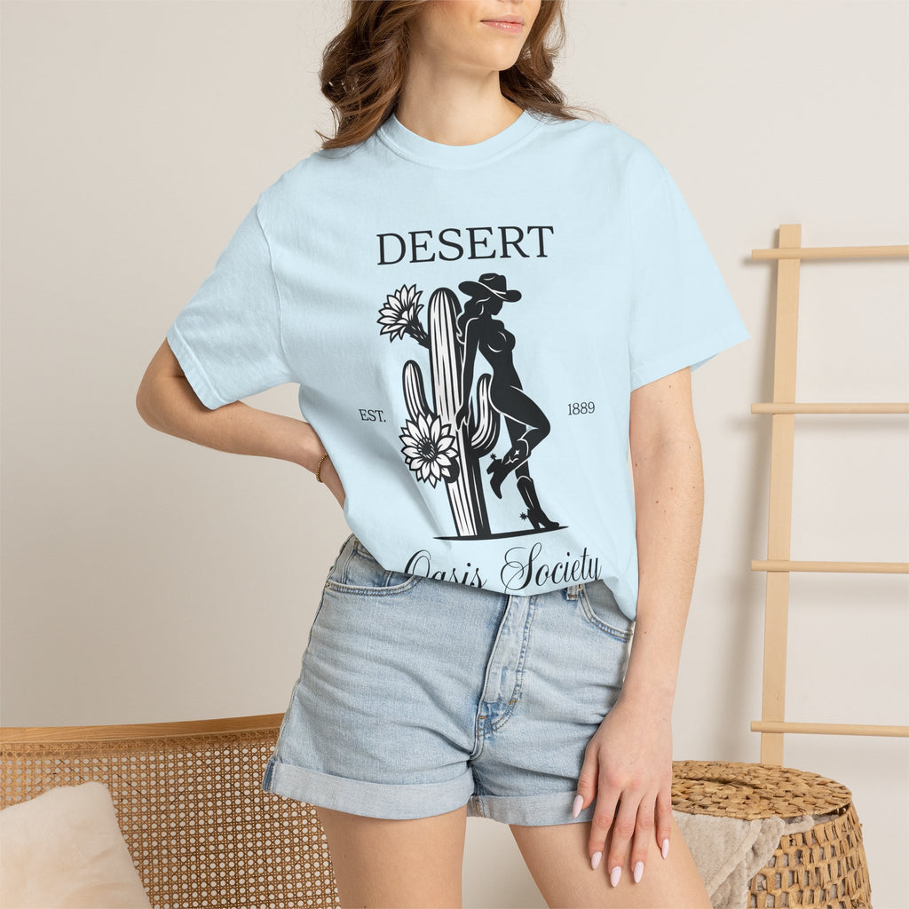 Cowgirl Cactus Shirt Cowgirl Desert Gift Women Western Tee Cactus T-Shirt Rodeo Fan Western Art Tshirt Southwestern Graphic Vintage Flower