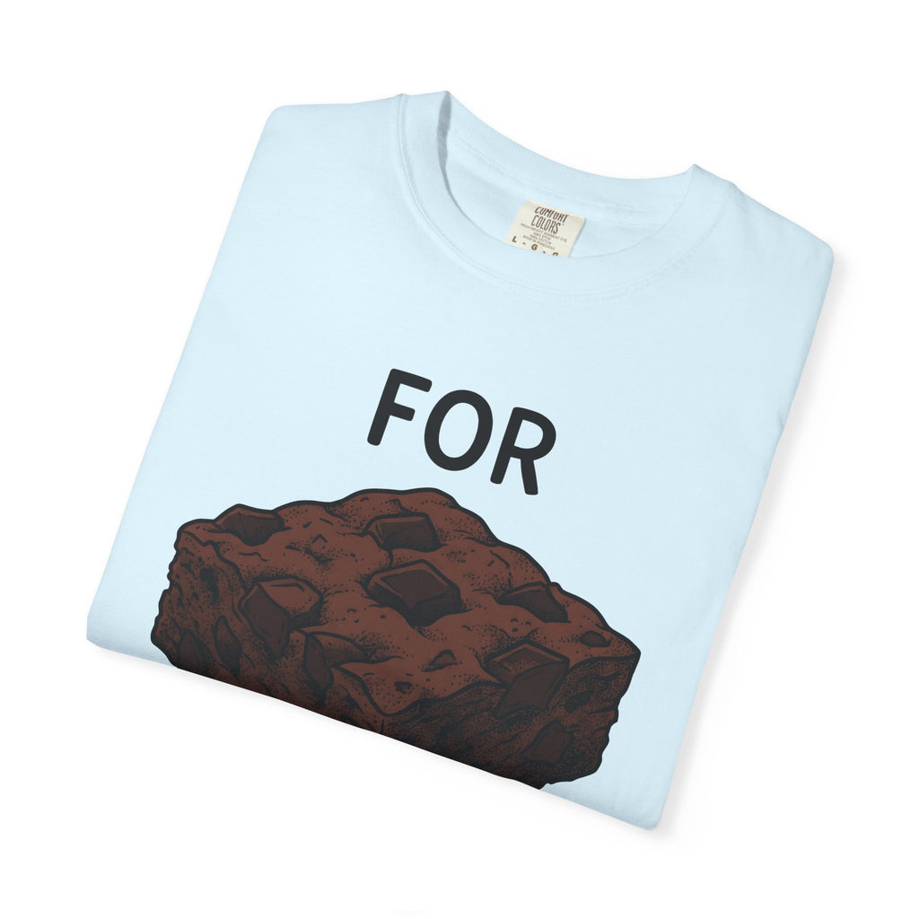 Chocolate Brownie Shirt Desserts Baking Gift Women Hand Drawn Tee Brownie T-Shirt Sweets Fan Fudge Tshirt Pastry Graphic Vintage Humor