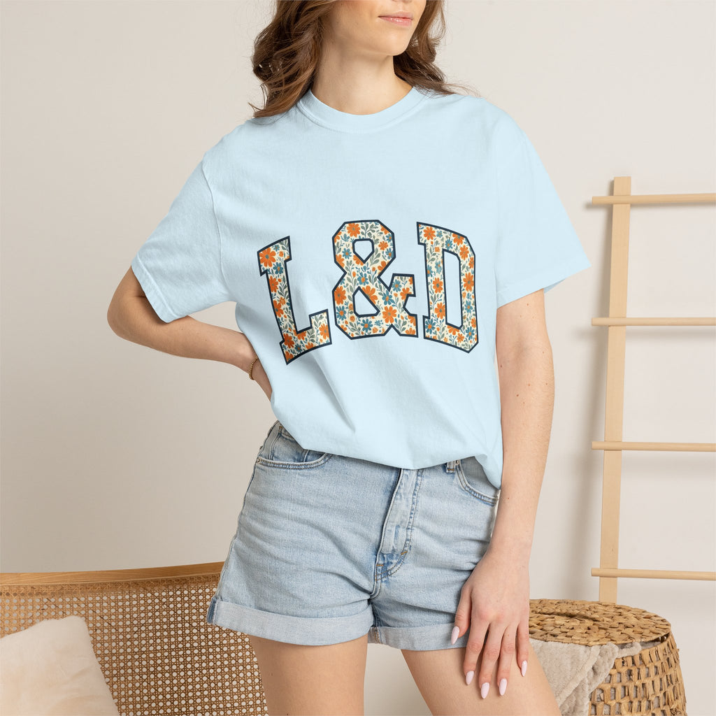Flower Varsity Letters Shirt Nurses Blossoms Gift Women Hippie Tee Letterman T-Shirt Nurse Enthusiast Bohemian Tshirt Floral Graphic Vintage