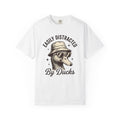 Duck Fun Glasses Shirt Duck Pets Gift Women Cartoon Tee Duckling T-Shirt Duck Fan Quackers Tshirt Animal Graphic Line Art Bucket Cap Tshirt