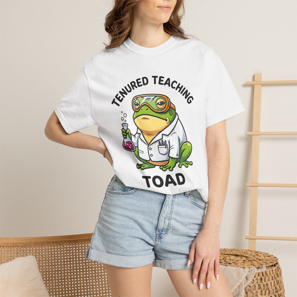 Frog Lab Tech Shirt Teacher Education Gift Women Graphic Tee Laboratory T-Shirt Educator Enthusiast Lab Tshirt Learning Graphic Hand Drawn