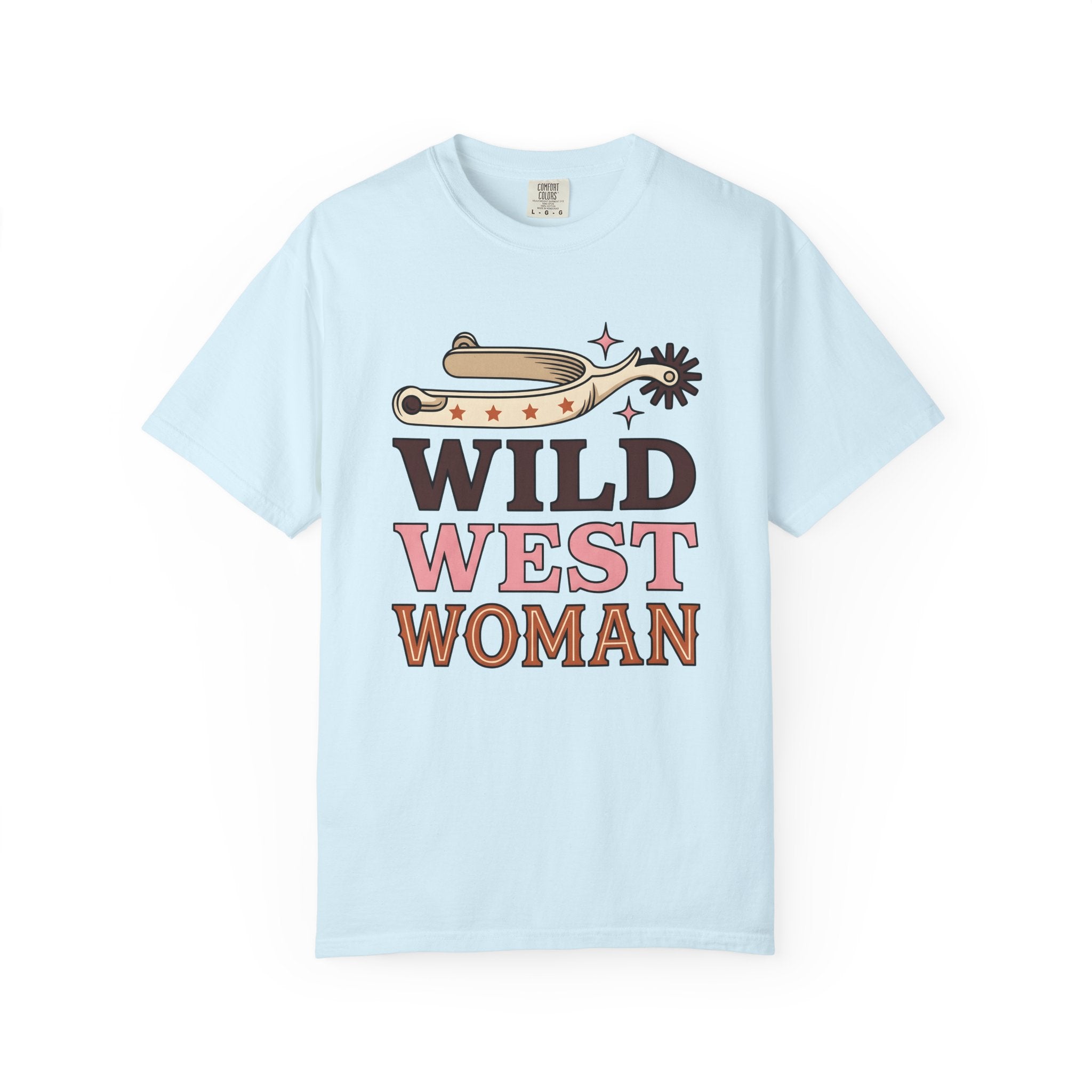 Cowboy Spur Shirt Cowgirl Cowboy Gift Women Country Tee Spur T-Shirt Rodeo Fan Rustic Tshirt Cowboy Graphic Hand Drawn Star Shape Tshirt
