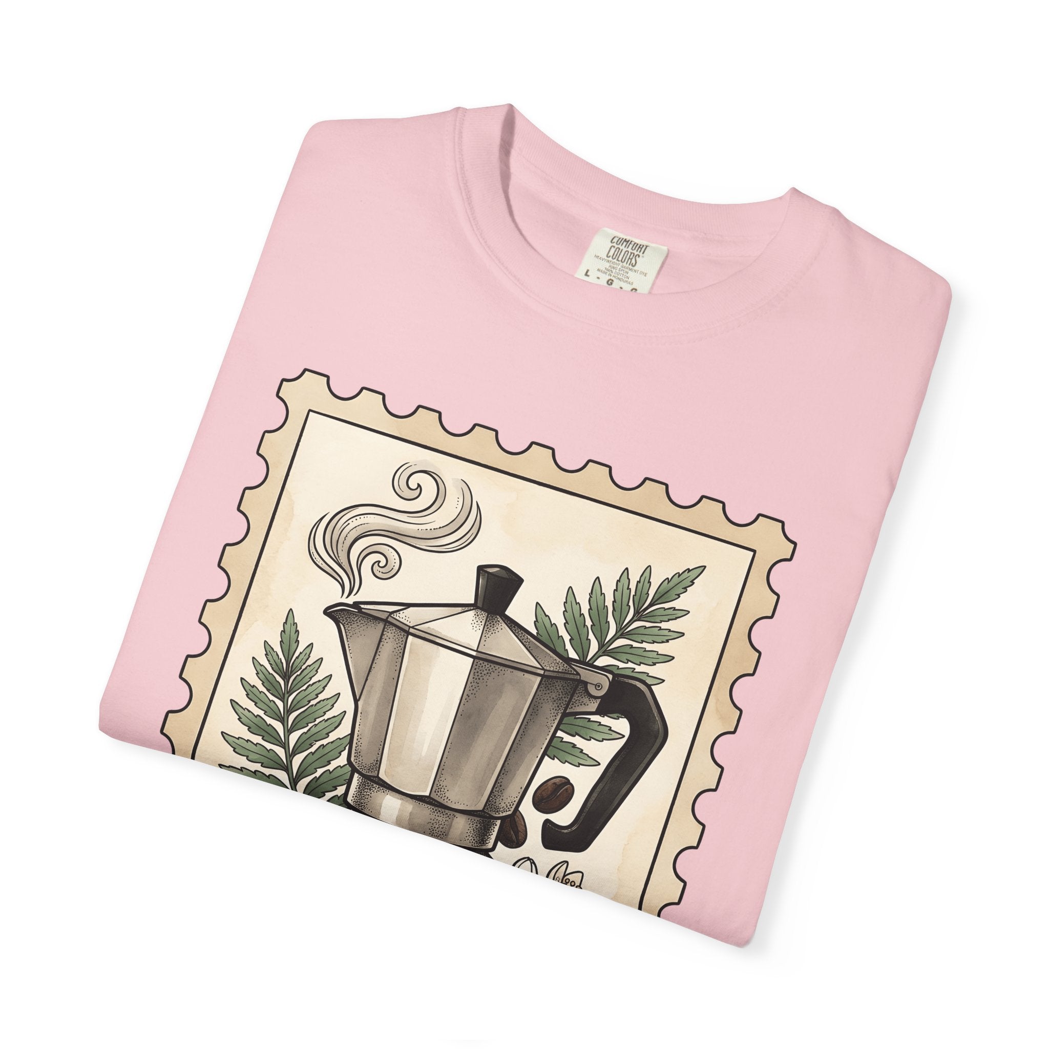 Coffee Brewer Shirt Coffee Cuisine Gift Women Sketch Tee Coffee Maker T-Shirt Coffee Fan Coffee Art Tshirt Food Graphic Garden Roasted
