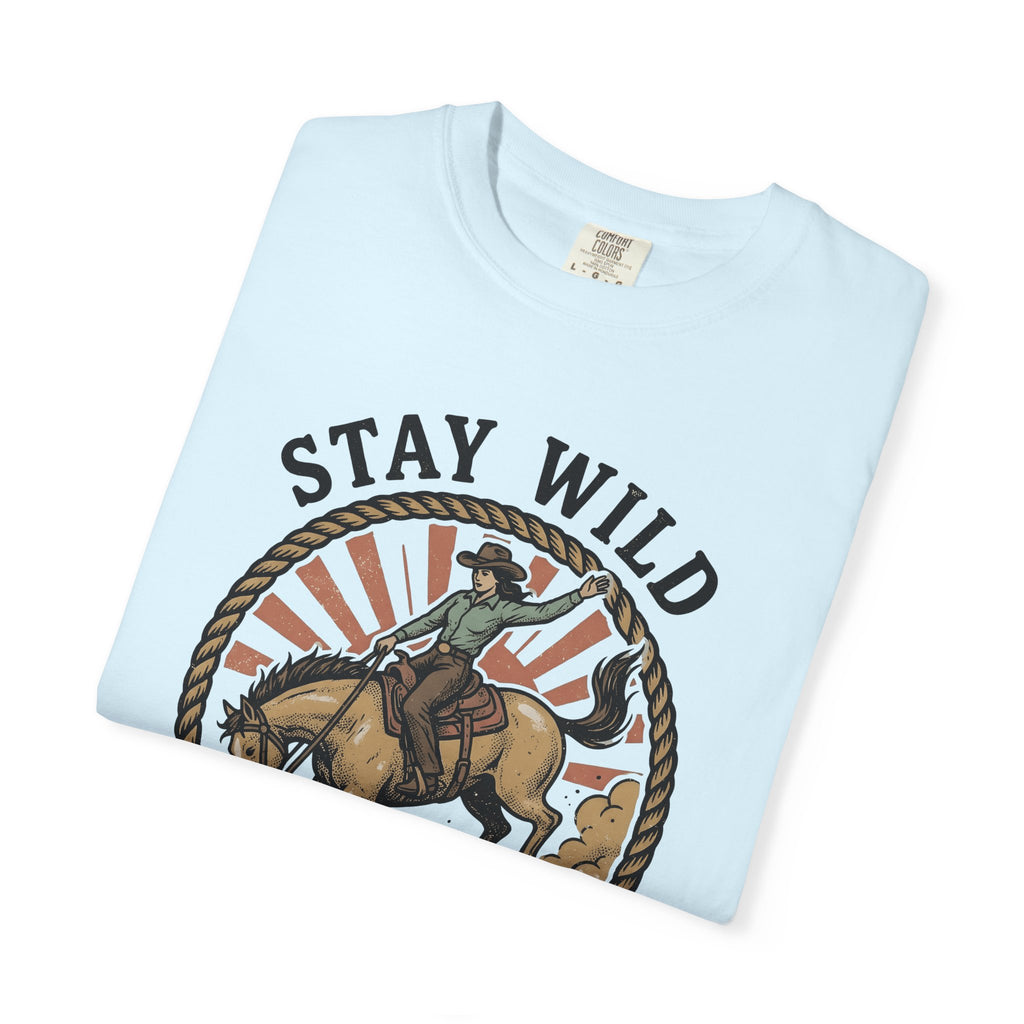 Cowgirl Horse Shirt Cowgirl Cowboy Gift Women Rustic Tee Rodeo T-Shirt Cowgirl Fan Western Tshirt Cowboy Graphic Nostalgic Lasso Tshirt