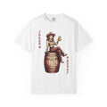 Cowgirl Barrel Racer Shirt Cowgirl Ranch Gift Women Retro Tee Barrel Racer T-Shirt Rodeo Fan Western Tshirt Farm Graphic Sketch Glass Jar