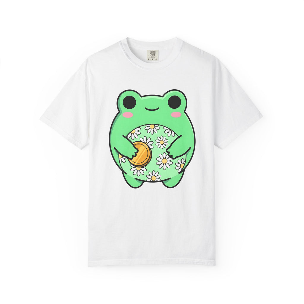Toad Coin Shirt St Patrick's Day Nature Gift Women Sweet Tee Lucky Charm T-Shirt St Patricks Fan Cute Tshirt Environmental Graphic