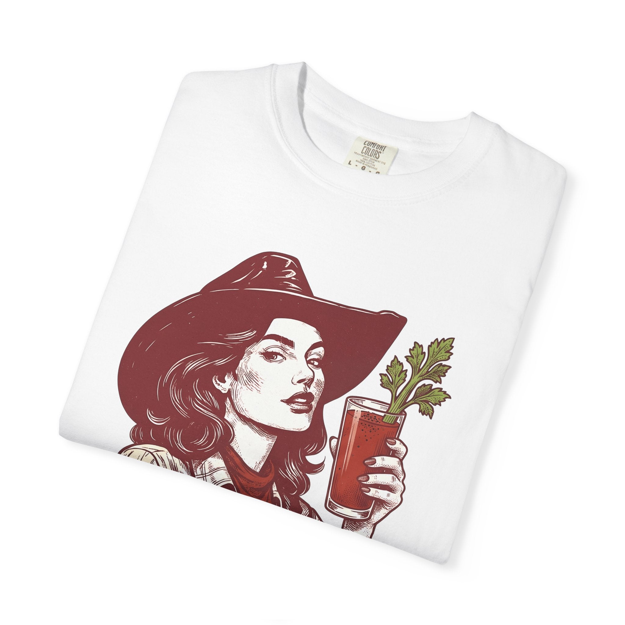 Cowgirl Cocktail Shirt Funny Brunch Gift Women Vintage Tee Cocktail T-Shirt Humor Fan Retro Tshirt Brunch Graphic Retro Celery Tshirt