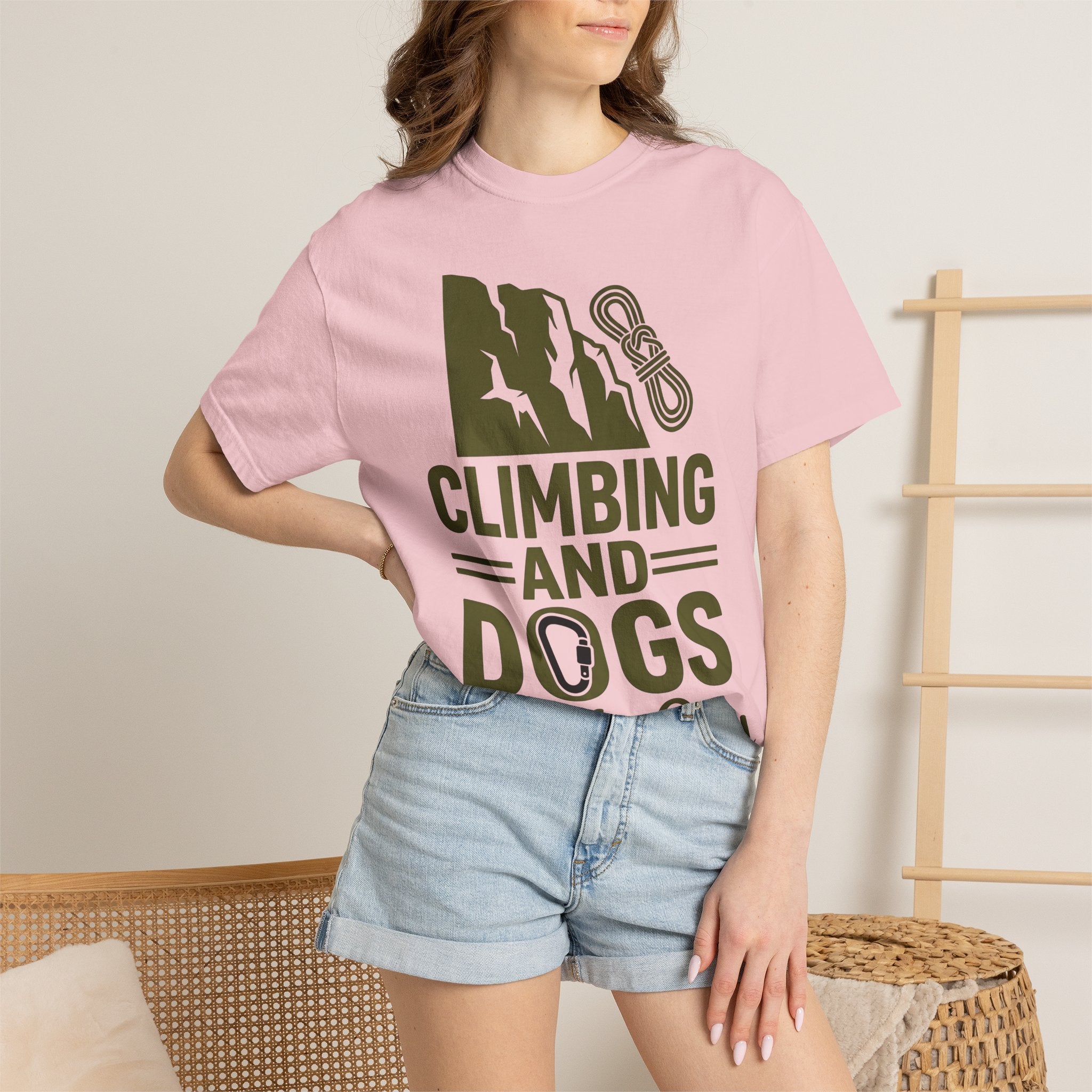 Mountain Rope Print Shirt Climbing Trek Gift Women Contemporary Tee Rope Print T-Shirt Climber Enthusiast Modern Tshirt Hiking Graphic Sleek