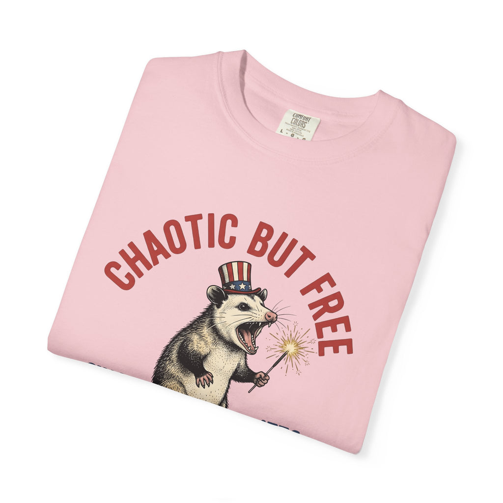 Opossum Sparkler Shirt America Fauna Gift Women Vintage Tee Possum T-Shirt American Fan Retro Tshirt Wildlife Graphic Sketch Cylinder Hat