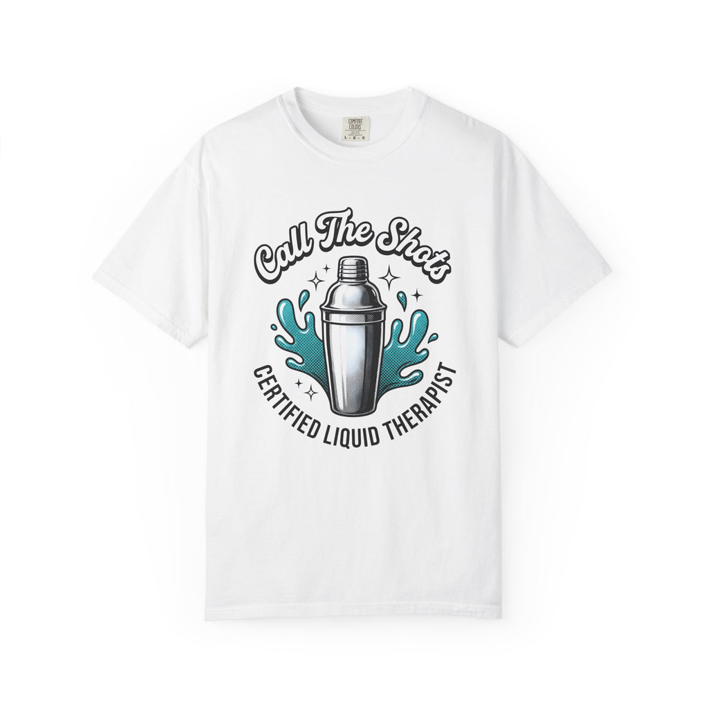 Drink Shaker Shirt Funny Mixology Gift Women Graphic Tee Cocktail Shaker T-Shirt Humor Fan Typography Tshirt Bartending Graphic Design