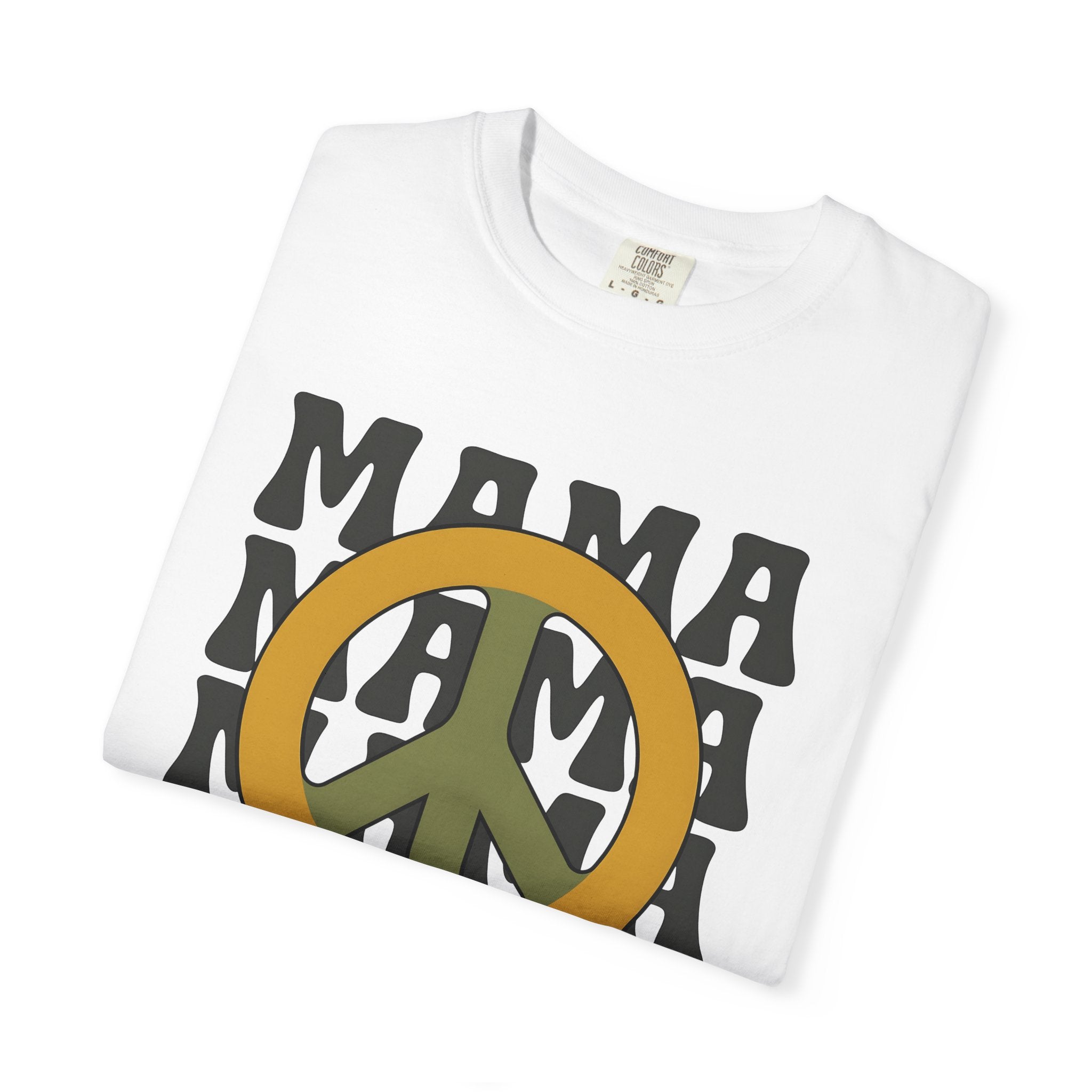 Peace Icon Shirt Moms Free Spirit Gift Women Abstract Tee Harmony T-Shirt Motherhood Fan Tribal Tshirt Bohemian Graphic Sketch Heavy