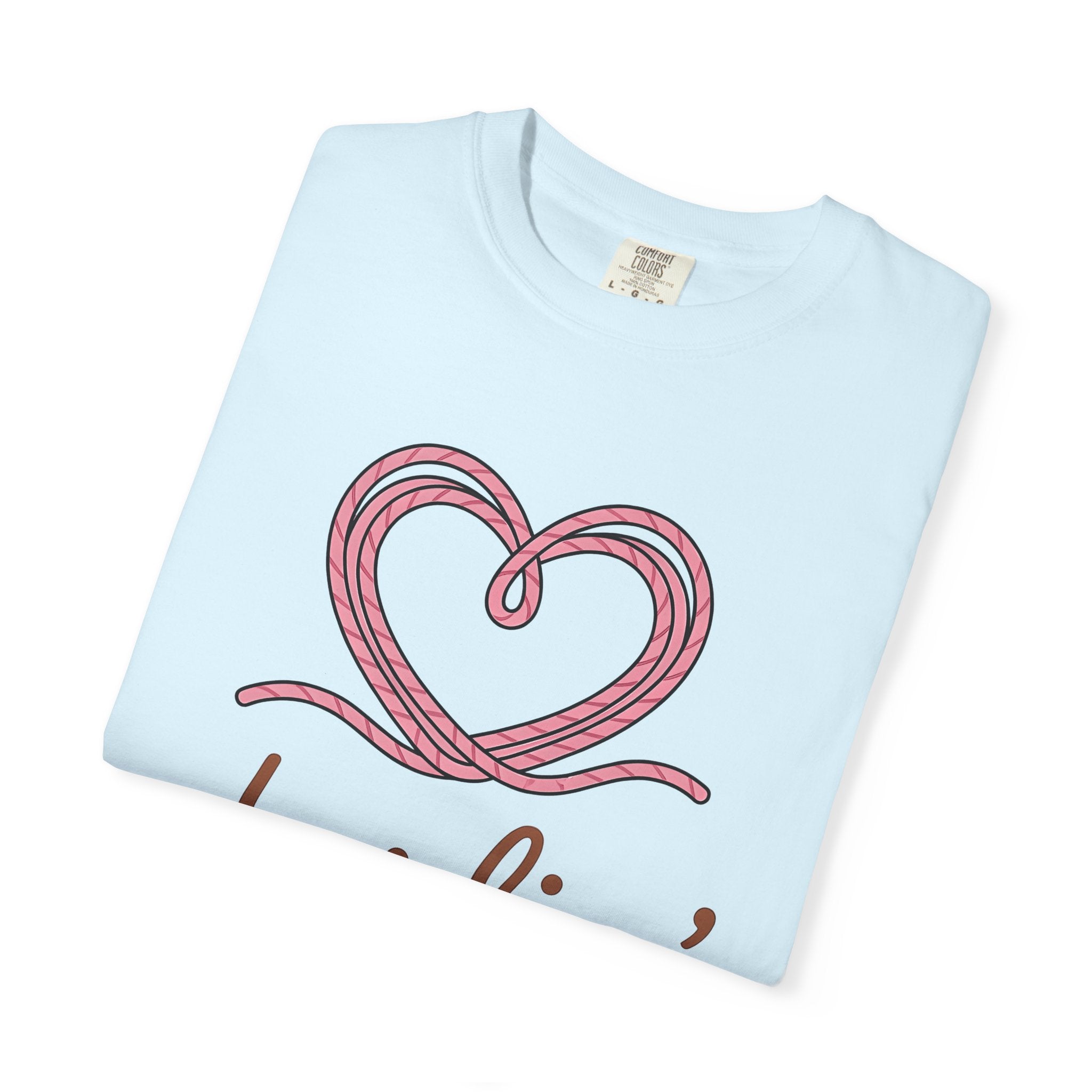 Rope Heart Shirt Cowgirl Ranch Gift Women Simple Tee Heart T-Shirt Cowgirl Fan Rustic Tshirt Farm Graphic Vintage Cowboy Tshirt