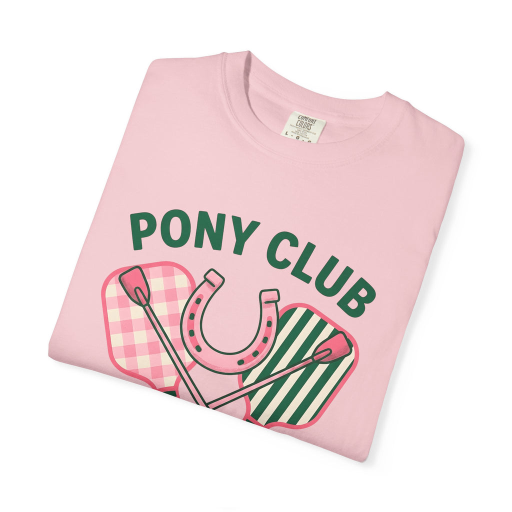 Horseshoe Paddles Shirt Equestrian Association Gift Women Retro Tee Paddle T-Shirt Horseback Fan Vintage Tshirt Affiliation Graphic Hand