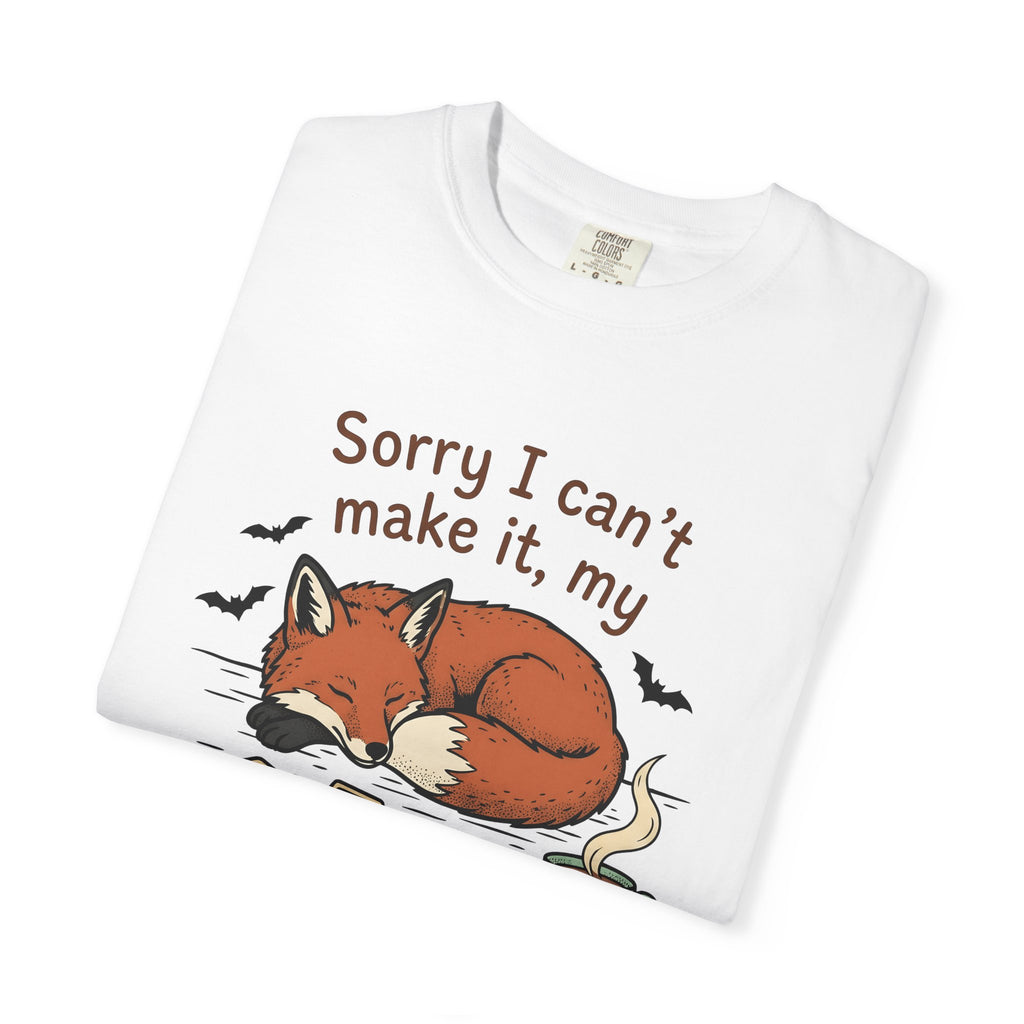 Tarot Cards Fox Shirt Funny Occult Gift Women Doodle Tee Oracle Card T-Shirt Humor Fan Cartoon Tshirt Mystical Graphic Pop Art Tea Cup