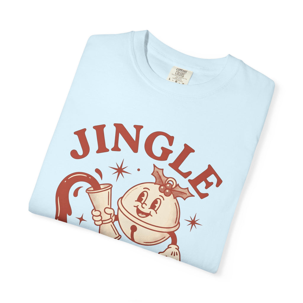 Bell Figure Shirt Christmas Celebration Gift Women Classic Tee Bell T-Shirt Christmas Fan Vintage Tshirt Party Graphic Nostalgic Mistletoe
