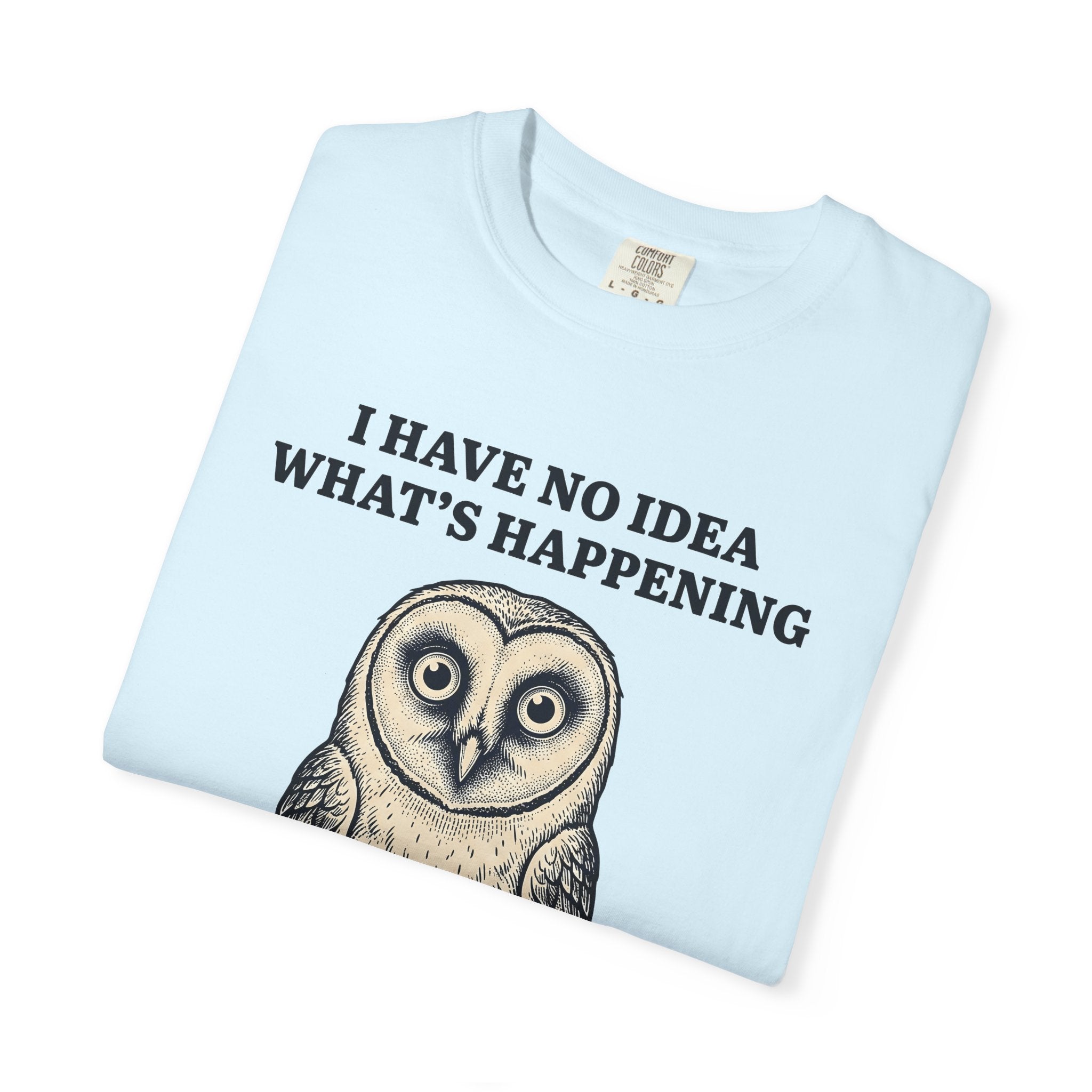 Owl Graphic Shirt Animal Humor Gift Women Vintage Tee Hoot T-Shirt Pet Fan Retro Tshirt Funny Graphic Hand Drawn Animal Tshirt