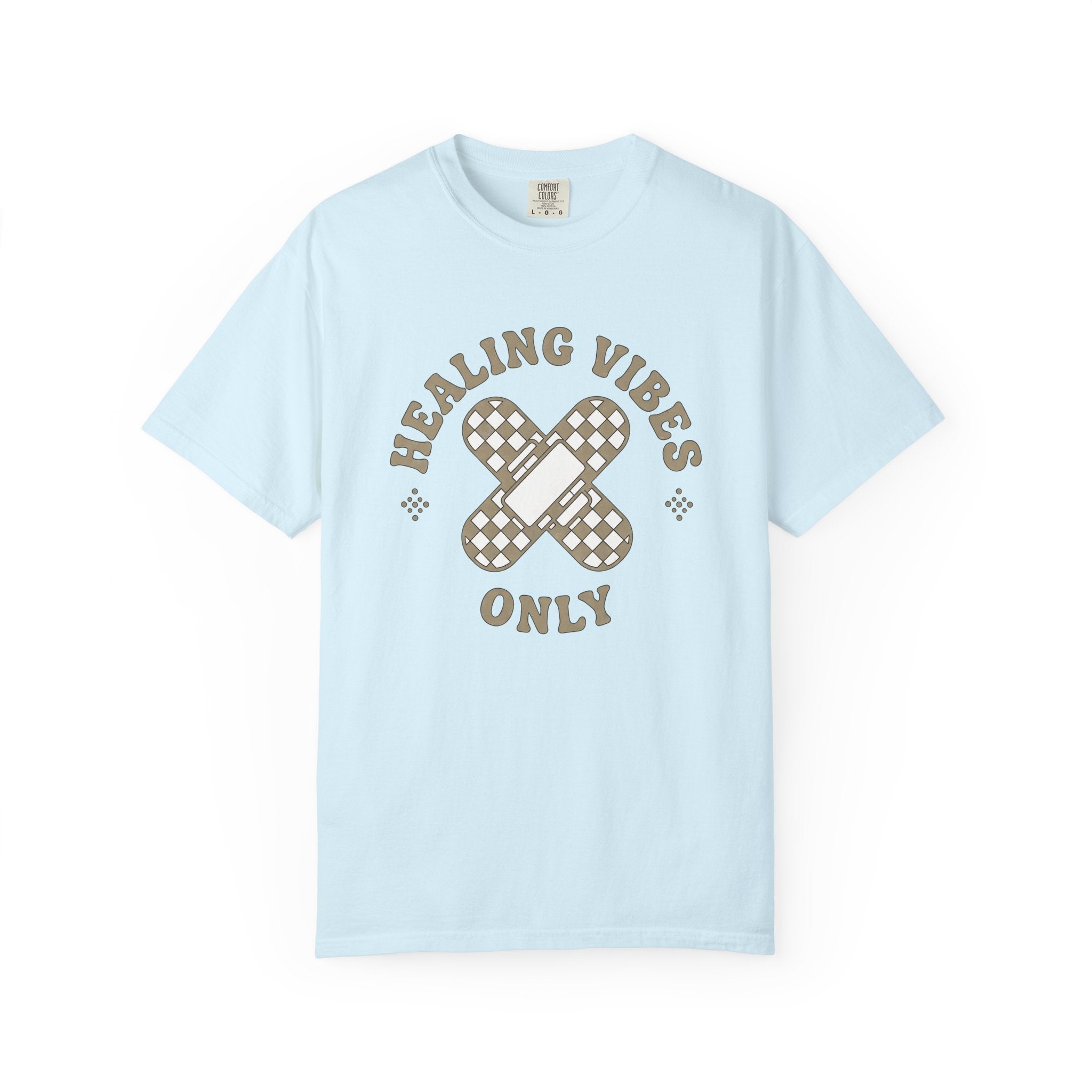 Band Aid Design Shirt Nurses Health Gift Women Vintage Tee Bandage T-Shirt Nurse Enthusiast Retro Tshirt Wellness Graphic Simple Plaid Print