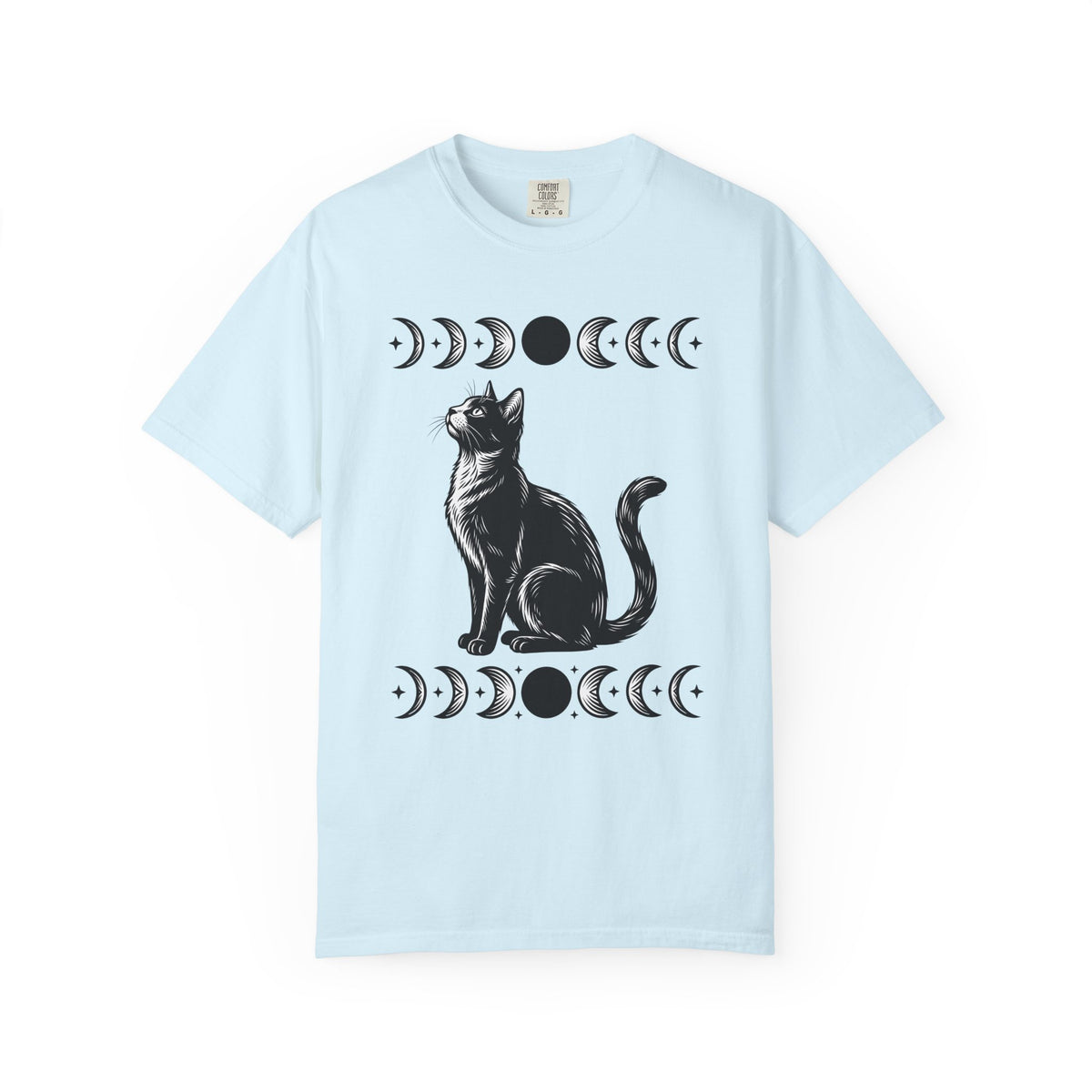 Ebony Cat Shirt Cat Wizardry Unisex Gift Tribal Tee Black Cat T-Shirt Cat Fan