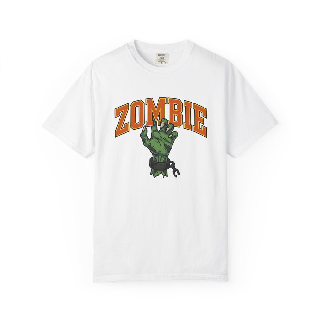 Undead Hand Shirt Halloween Thriller Gift Women Comic Tee Zombie Hand T-Shirt Horror Fan Cartoon Tshirt Suspense Graphic Thriller Graphic