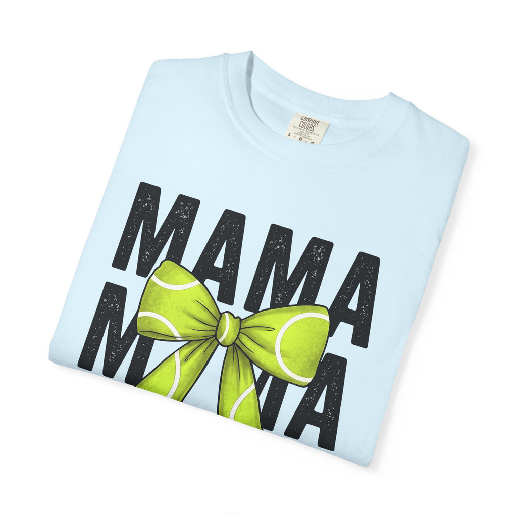 Green Knot Shirt Mom Fitness Gift Women Sketch Tee Bow T-Shirt Mother Enthusiast Drawing Graphic Workout Line Art Tennis Court Tshirt