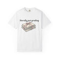 Paper Pile Shirt Teacher Learning Gift Women Doodle Tee Paper Stack T-Shirt Educator Enthusiast Doodle Tshirt Education Graphic Outline
