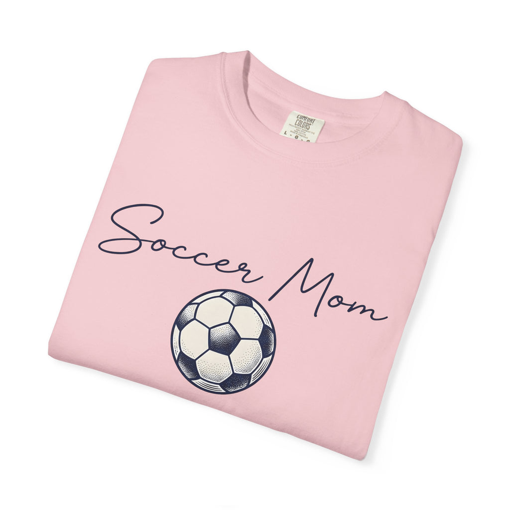 Soccer Ball Shirt Sports Relatives Gift Women Vintage Tee Football T-Shirt Athlete Fan Soccer Tee Retro Tshirt Family Graphic Silhouette Mom
