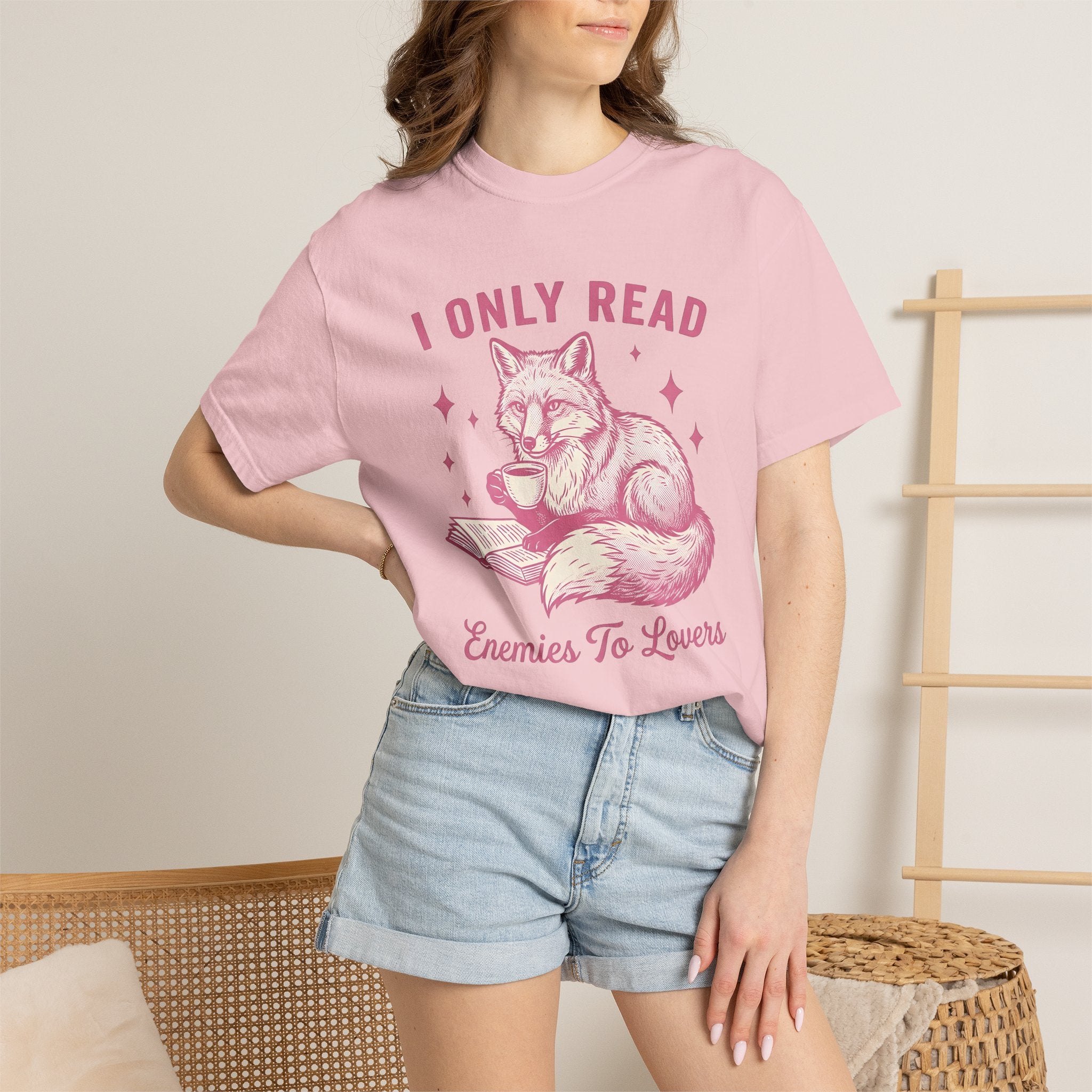 Fox Coffee Book Shirt Book Animal Gift Women Vintage Tee Coffee Table Book T-Shirt Bibliophile Fan Retro Tshirt Wildlife Graphic Hand Drawn