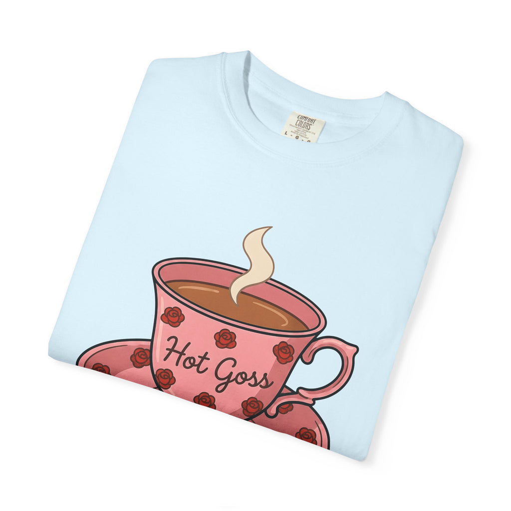 Rose Teacup Shirt Valentines Day Friendship Gift Women Cartoon Tee Teacup T-Shirt Valentine Fan Comic Tshirt Bff Graphic Retro Floral