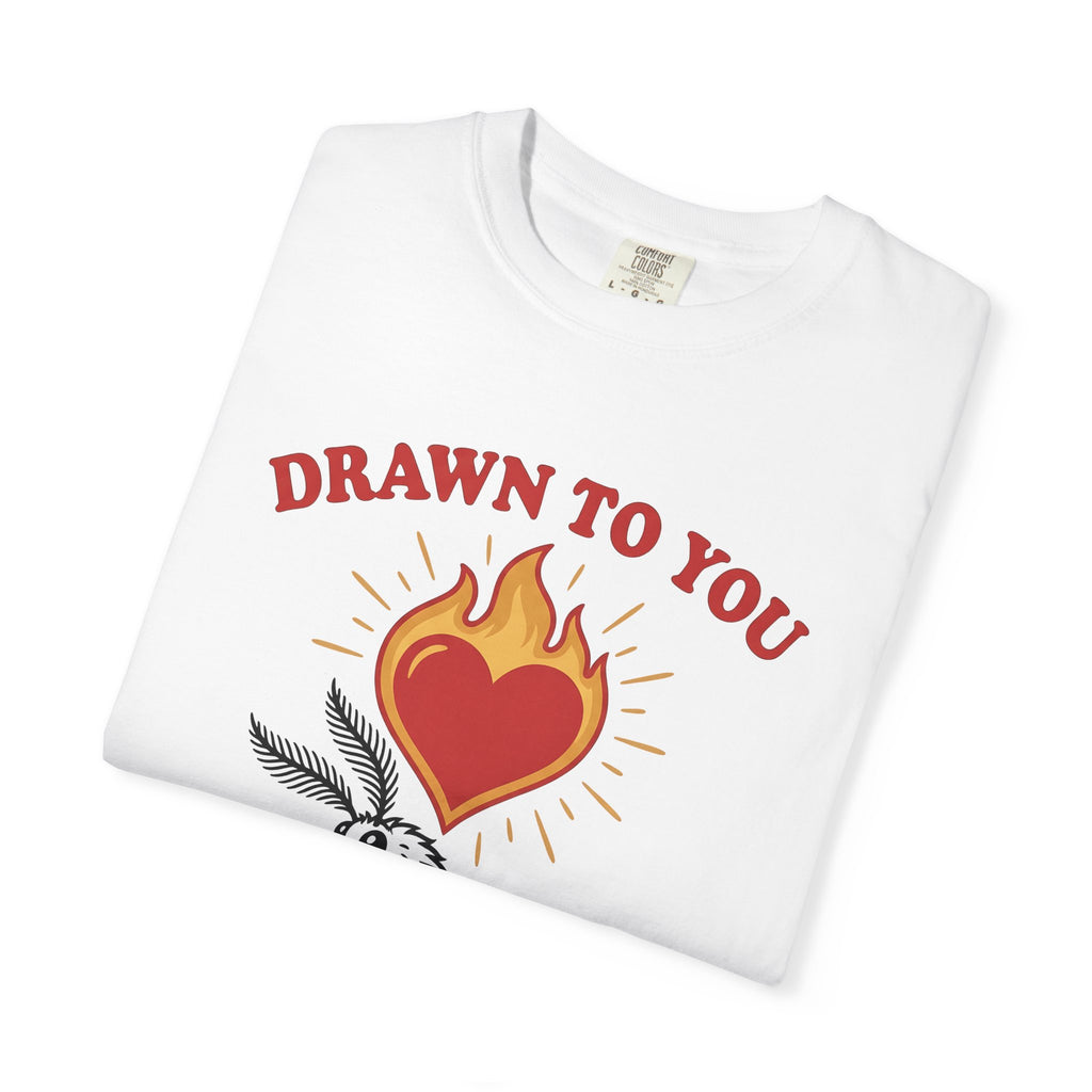 Flutter Heart Shirt Valentine's Day Passion Gift Women Striking Tee Heart T-Shirt Valentine's Fan Bold Tshirt Passion Graphic Old School