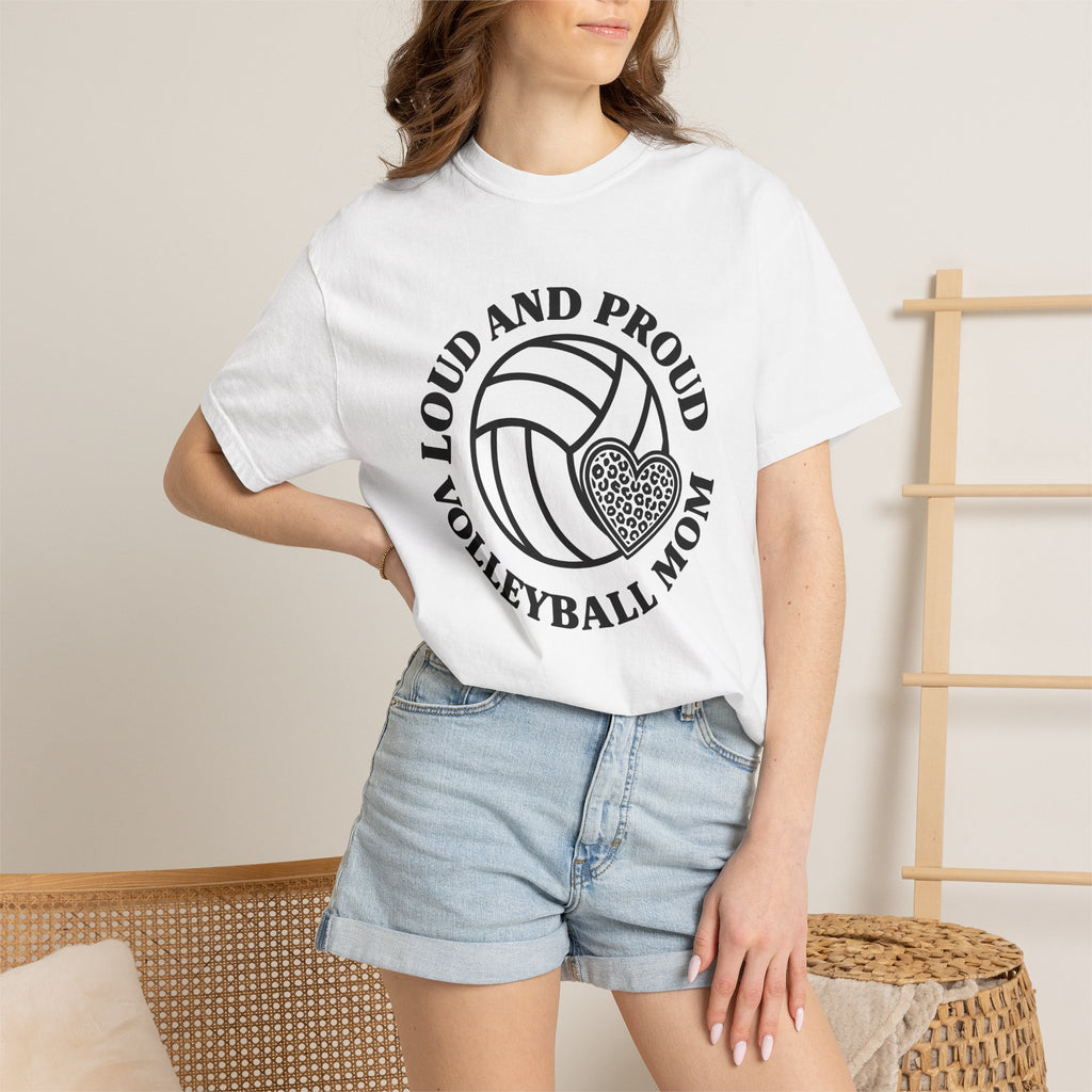Volleyball Heart Shirt Volleyball Mom Exercise Gift Women Striking Tee Volleyball T-Shirt Volleyball Mom Enthusiast Bold Tshirt Fitness