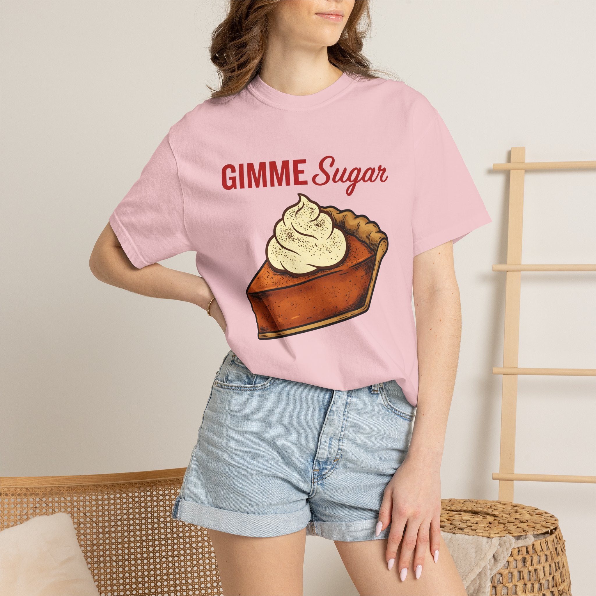 Pumpkin Tart Shirt Holiday Cuisine Gift Women Shabby Chic Tee Pumpkin Pie T-Shirt Holiday Fan Dessert Tshirt Food Graphic Classic Cream