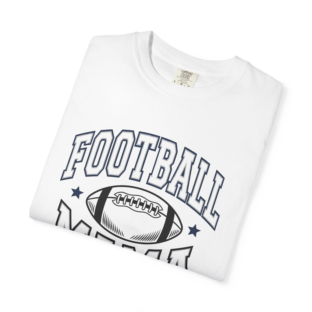 Soccer Ball Shirt Moms Athletics Gift Women Modern Tee Football T-Shirt Soccer Mom Sports Fan Contemporary Tshirt Athlete Graphic Retro Star