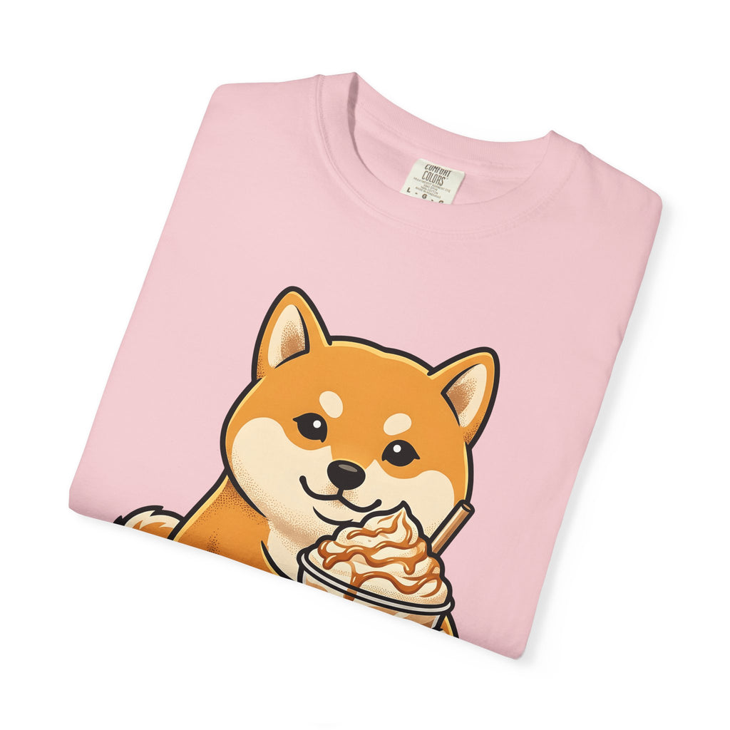 Shiba Inu Espresso Shirt Coffee Pet Gift Women Anime Tee Shiba T-Shirt Coffee Fan Manga Tshirt Dog Graphic Doodle Caramel Brew Tshirt