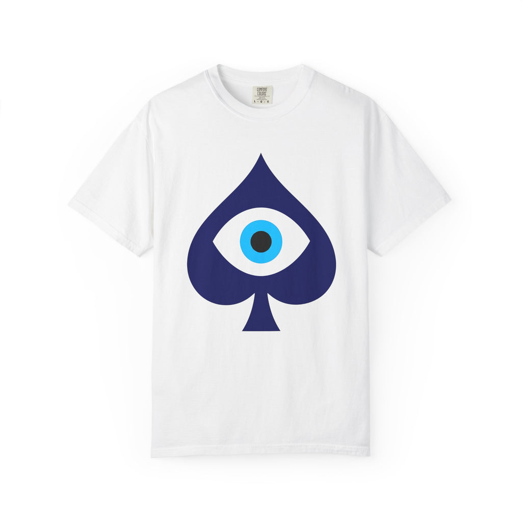 Talisman Eye Spade Shirt Boho Chic Esoteric Gift Women Basic Tee Amulet T-Shirt Bohemian Fan Minimalist Tshirt Mystical Graphic Modernist