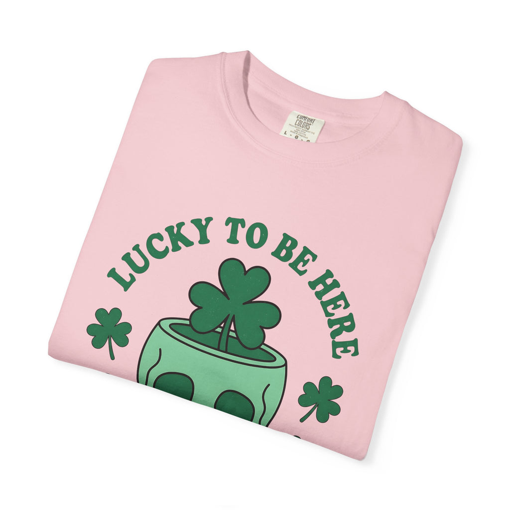 Skeleton Shamrock Shirt St Patrick's Day Alternative Gift Women Graphic Tee Shamrock T-Shirt St Patricks Fan Graphic Tshirt Punk Graphic