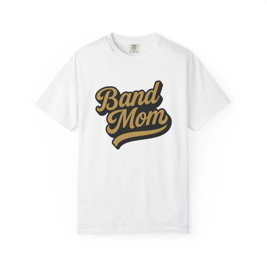 Band Mom Phrase Shirt Moms Sound Gift Women Handwritten Script Tee Concert Mom T-Shirt Mom Fan Typography Tshirt Audio Graphic Classic