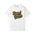 Band Mom Phrase Shirt Moms Sound Gift Women Handwritten Script Tee Concert Mom T-Shirt Mom Fan Typography Tshirt Audio Graphic Classic
