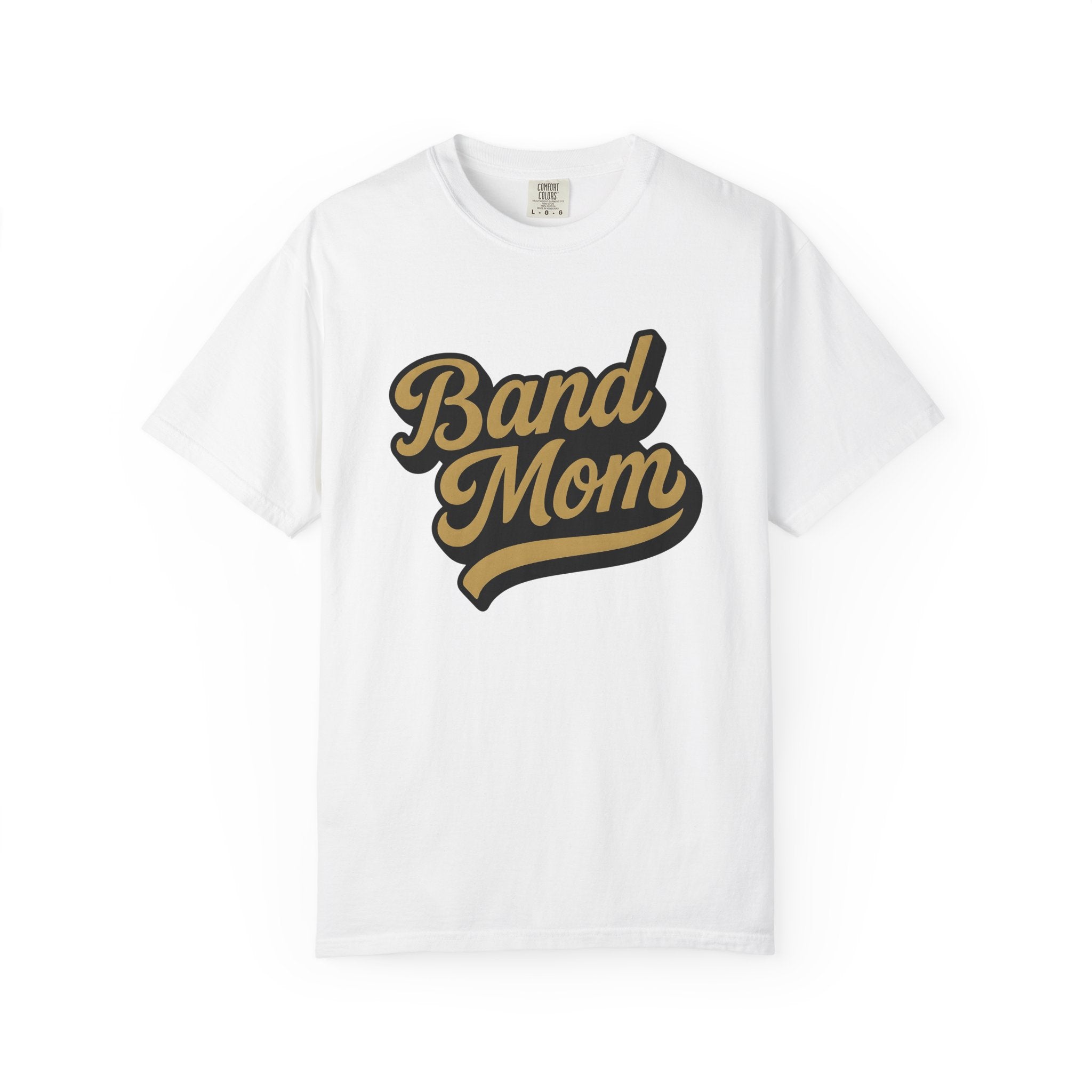 Band Mom Phrase Shirt Moms Sound Gift Women Handwritten Script Tee Concert Mom T-Shirt Mom Fan Typography Tshirt Audio Graphic Classic