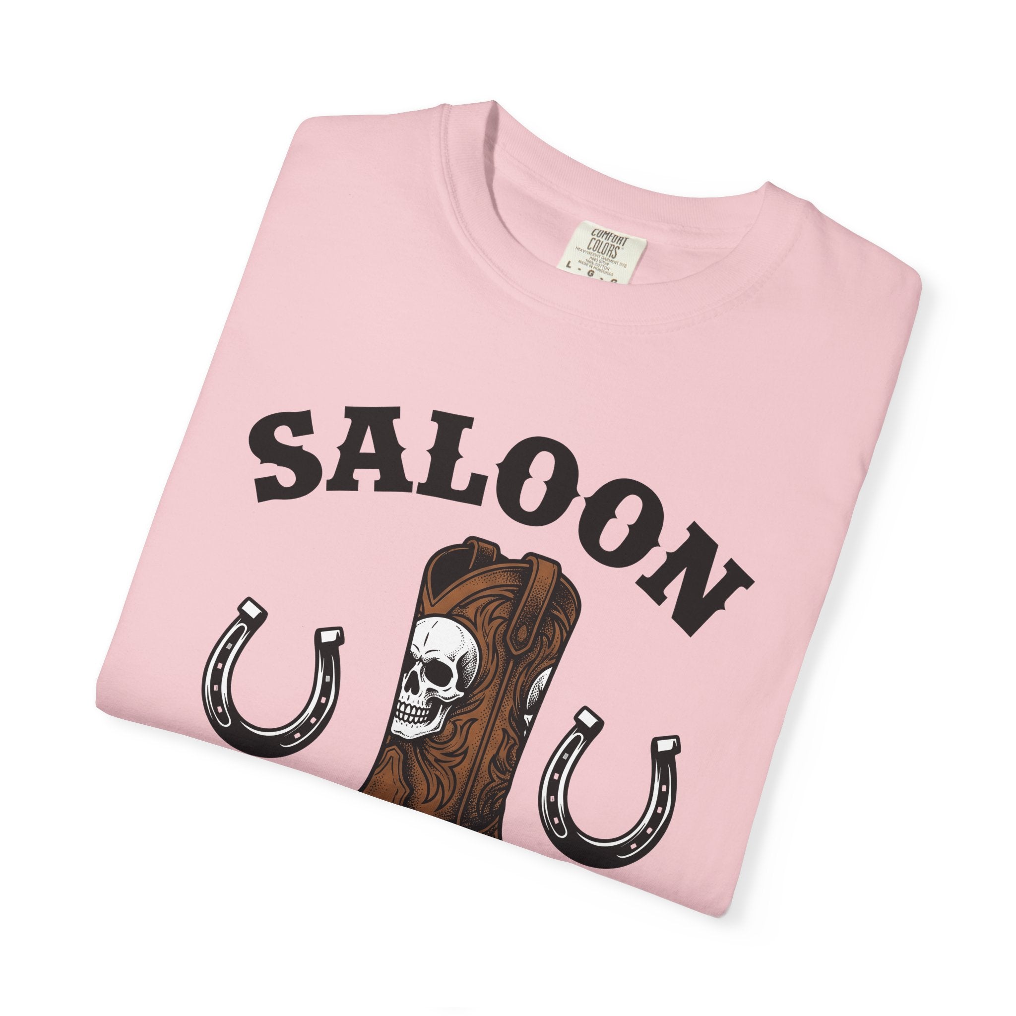 Cowboy Boot Shirt Cowgirl Western Gift Women Vintage Tee Boot T-Shirt Rodeo Fan Cowboy Graphic Tshirt Retro Skull Tshirt