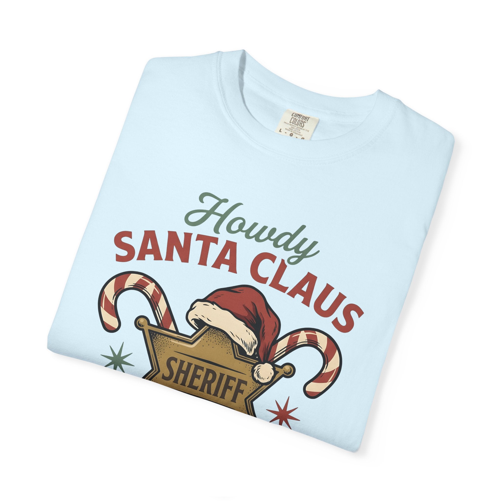 Deputy Star Shirt Christmas Frontier Gift Women Throwback Tee Sheriff Star T-Shirt Christmas Fan Retro Tshirt Western Graphic Timeless
